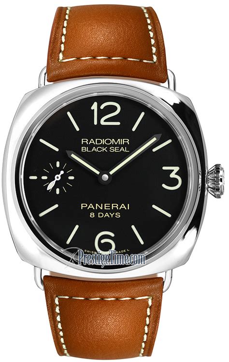 panerai radiomir black seal acciaio watch - pam00609|panerai radiomir review.